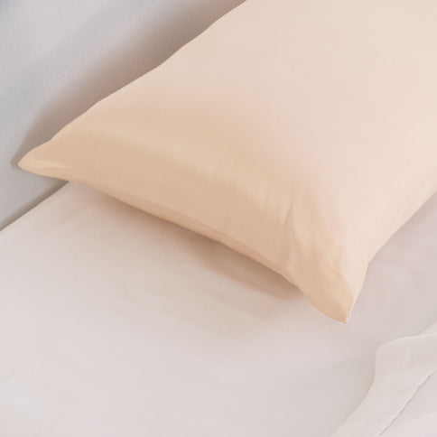 Pure Silk Pillow Case by Royal Comfort (Single Pack) - Champagne Pink-1889884800299438082