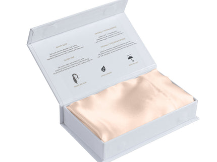 Pure Silk Pillow Case by Royal Comfort (Single Pack) - Champagne Pink-1889884800299438085