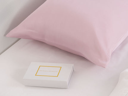 Pure Silk Pillow Case by Royal Comfort (Single Pack) - Lilac-1889884800454627330