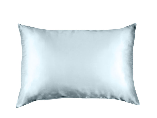 Pure Silk Pillow Case by Royal Comfort (Single Pack) - Soft Blue-1889884800928583681