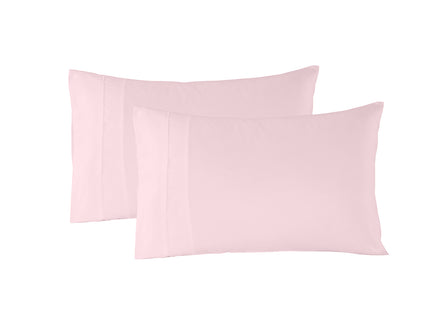Royal Comfort - 1200TC Ultrasoft 4 Pc Sheet Set - Queen - Soft Pink-1899951221347848195