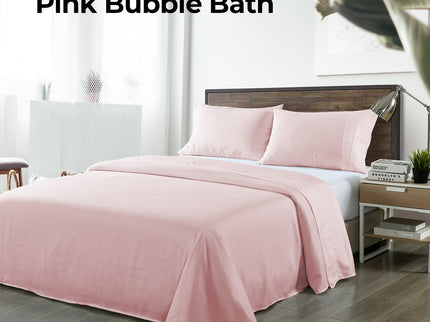 Royal Comfort Blended Bamboo Sheet Set Bubble Bath - King-1889884878162497540