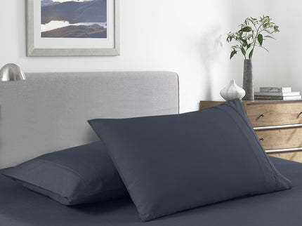 Royal Comfort Bamboo Cooling 2000TC Sheet Set - Single - Charcoal-1902483613287583745
