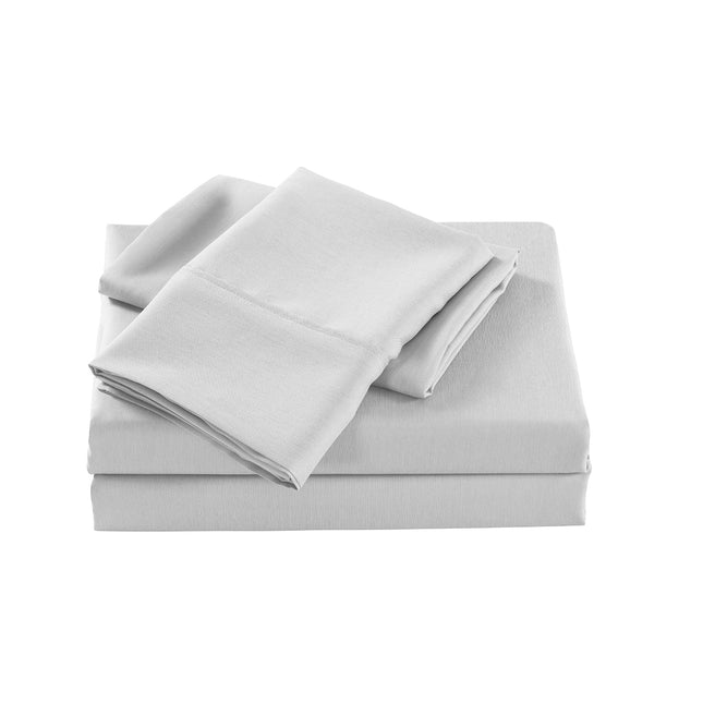 Royal Comfort Bamboo Cooling 2000TC Sheet Set King - Pearl Stone-1951134885750116354