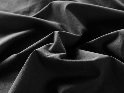 Royal Comfort Vintage Washed 100 % Cotton Sheet Set Single - Charcoal-1889884884130992134