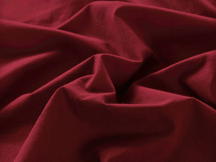 Royal Comfort Vintage Washed 100 % Cotton Sheet Set Single - Mulled Wine-1917365876303204358