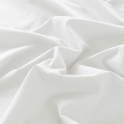 Royal Comfort Vintage Washed 100% Cotton Sheet Set Queen - White-1951134888623214598