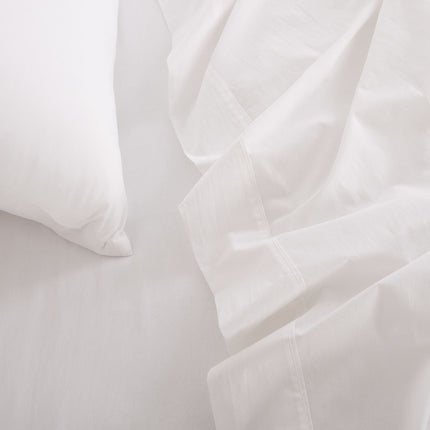 Royal Comfort Vintage Washed 100% Cotton Sheet Set Queen - White-1951134888623214599