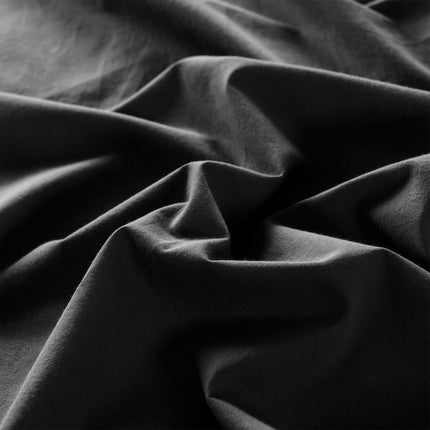 Royal Comfort Vintage Washed 100% Cotton Sheet Set Queen - Charcoal-1951134889139113991