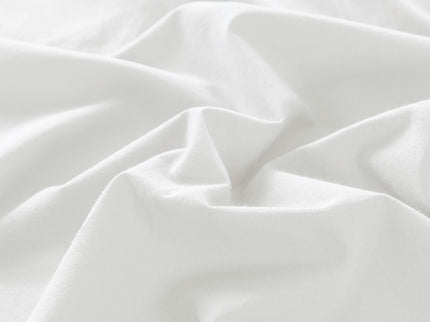 Royal Comfort Vintage Washed 100 % Cotton Quilt Cover Set Queen - White-1917365869084807174