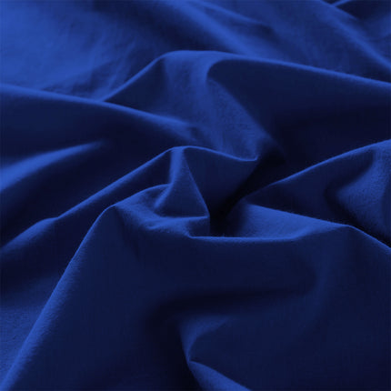 Royal Comfort Vintage Washed 100 % Cotton Quilt Cover Set King - Royal Blue-1951134834197925893