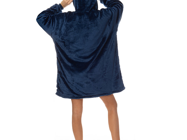 Royal Comfort Snug Hoodie - Navy-1951134893744459778
