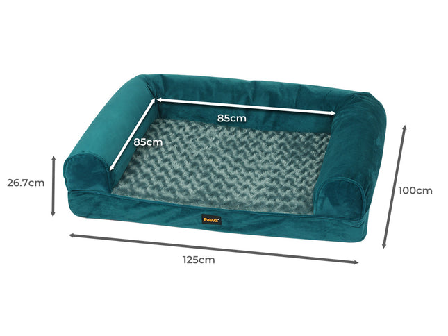 PaWz Pet Bed Sofa Dog Bedding Soft Warm XXL Blue XX-Large-1973193627756793858