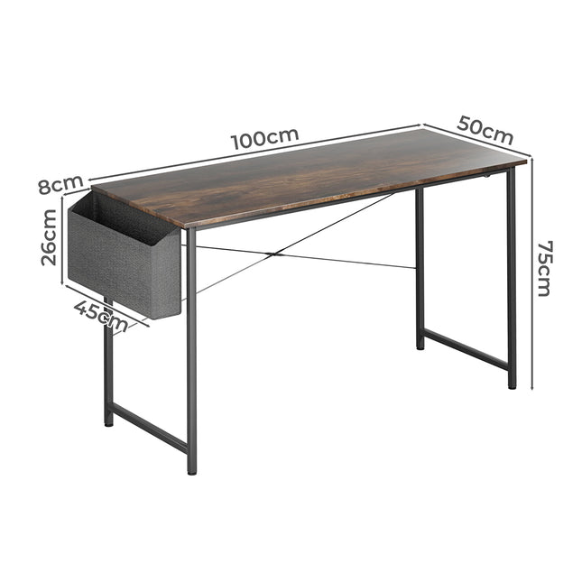 Levede Computer Desk Study Table Storage 100cm-1973193441986875394