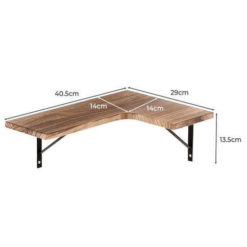Levede Floating Shelf DIY Corner Hanging-1910113231490387970
