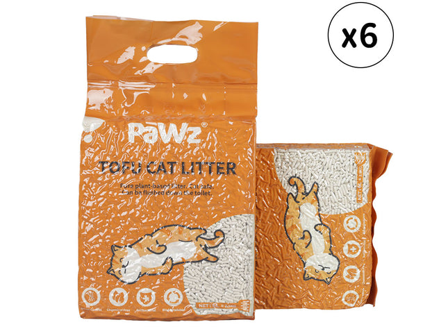 PaWz 2.5kg Tofu Cat Litter Clumping Natural-1864184550498897920