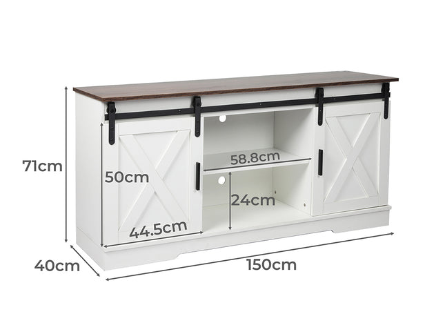 Levede TV Cabinet Entertainment Unit-1973193727228907522