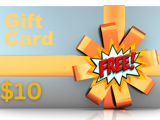 Free $10 Gift Card — Spend $300 or More