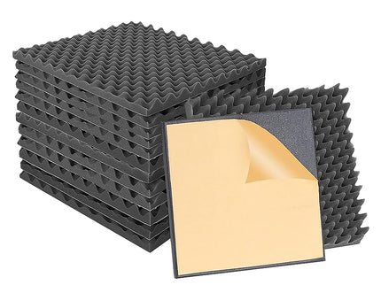 14PC Acoustic Foam Wall Panels 50x50x5cm-1910112285842608128