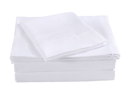 Royal Comfort Blended Bamboo Sheet Set White - King-1889884831974821890