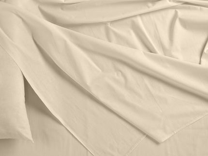 Royal Comfort Blended Bamboo Sheet Set Dark Ivory - King-1889884832121622530
