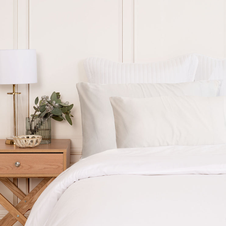 MULBERRY SILK PILLOW CASE TWIN PACK - SIZE: 51X76CM - IVORY-1951134812307853313
