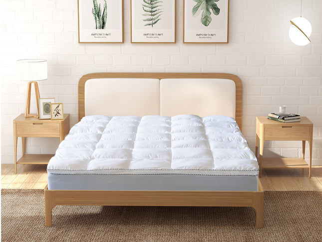 Royal Comfort Bamboo Topper - 5cm Gusset-Queen - 1000GSM-1951134810806292481