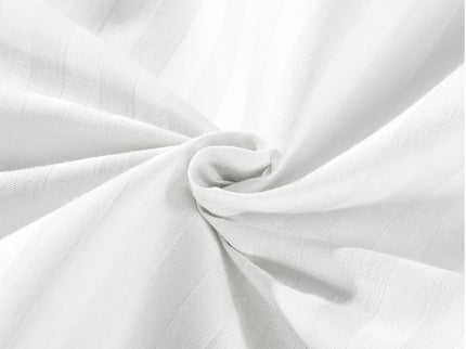 KENSINGTON 1200TC COTTON SHEET SET IN STRIPE-DOUBLE - WHITE-1889884832411029511