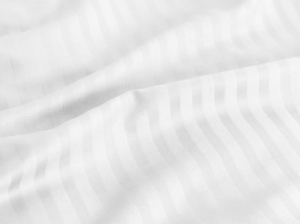 KENSINGTON 1200TC COTTON SHEET SET IN STRIPE-QUEEN - WHITE-1889884832864014340