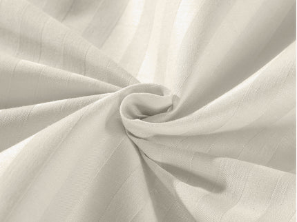 KENSINGTON 1200TC COTTON SHEET SET IN STRIPE-QUEEN -  SAND-1902483610955550727