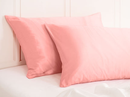 MULBERRY SILK PILLOW CASE TWIN PACK - SIZE: 51X76CM - BLUSH-1889884798336503812