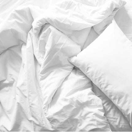 Royal Comfort Blended Bamboo Quilt Cover Sets -White-Double-1951134818729332739