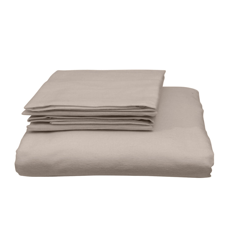 Royal Comfort Blended Bamboo Quilt Cover Sets -Warm Grey-Queen-1951134819664662530