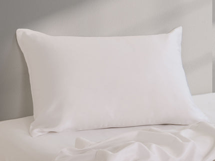 Pure Silk Pillow Case by Royal Comfort-White-1889884798642688001