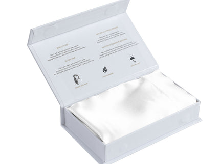 Pure Silk Pillow Case by Royal Comfort-White-1889884798642688005