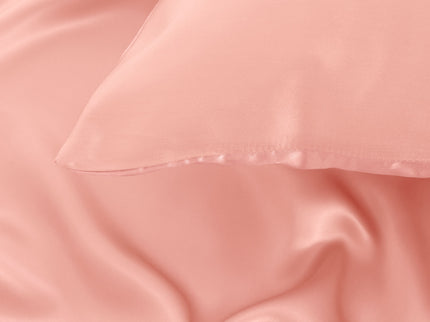 Pure Silk Pillow Case by Royal Comfort-Blush-1917365867205758983