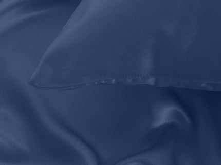 Pure Silk Pillow Case by Royal Comfort-Navy-1889884799255056391