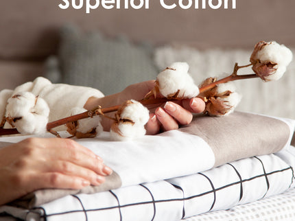 Royal Comfort 1000TC Cotton Blend Quilt Cover Sets Queen - Pebble-1889884805991108613