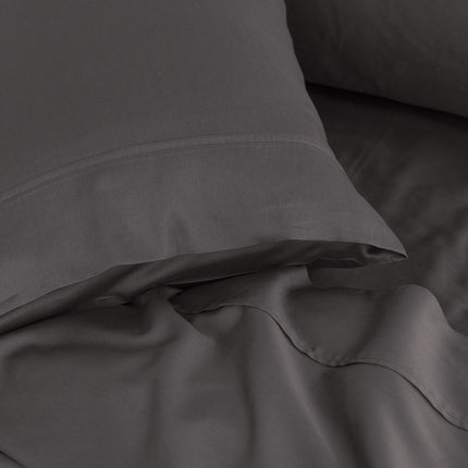 Royal Comfort - Balmain 1000TC Bamboo cotton Sheet Sets (Queen) - Pewter-1951134852841607172