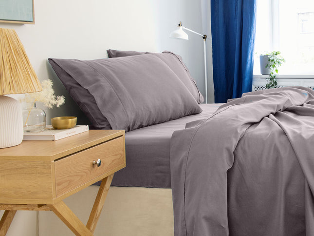 Royal Comfort - Balmain 1000TC Bamboo cotton Sheet Sets (King) - Dove-1951134853948903426