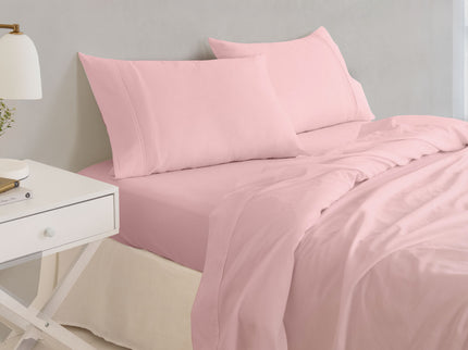 Royal Comfort - Balmain 1000TC Bamboo cotton Sheet Sets (King) - Blush-1917365873673375745