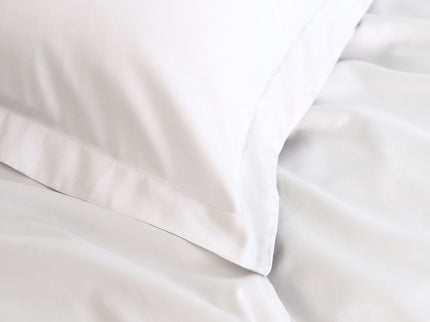 Royal Comfort - Balmain 1000TC Bamboo cotton Quilt Cover Sets (Queen) - White-1917365867931373572