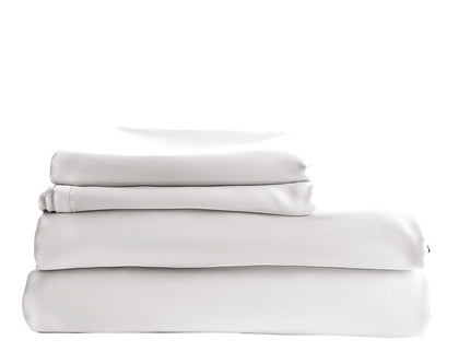 Royal Comfort - Balmain 1000TC Bamboo cotton Quilt Cover Sets (Queen) - White-1917365867931373574