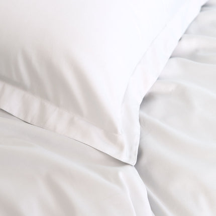 Royal Comfort - Balmain 1000TC Bamboo cotton Quilt Cover Sets (King) - White-1951134824026738692