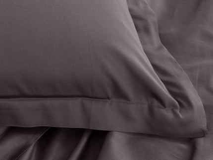Royal Comfort - Balmain 1000TC Bamboo cotton Quilt Cover Sets (King) - Pewter-1889884807970820100
