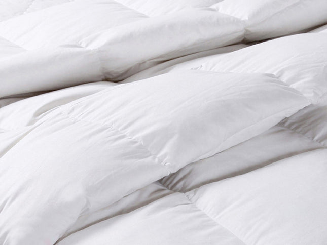 Royal Comfort Goose Deluxe 50/50 feather and down Quilt 500gsm -Queen-1917365871303593985