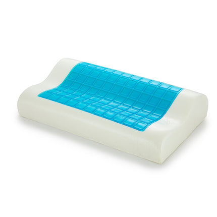 Royal Comfort - Gel Memory Foam Pillow Contour - Twin Pack-1951134816955142147