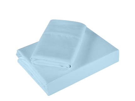 Royal Comfort 1200TC Ultrasoft 4 Piece Sheet Set - King - Sky Blue-1897053481768980483