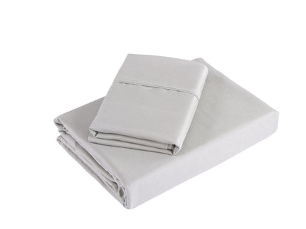 Royal Comfort 1200TC Ultrasoft 4 Piece Sheet Set - King - Silver-1889884844075388931