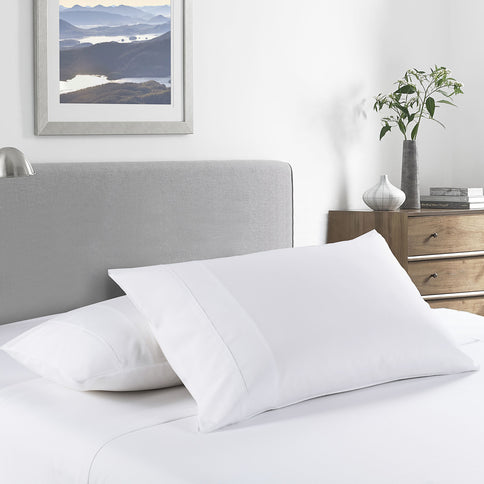 Royal Comfort Bamboo Cooling 2000TC Sheet Set - King-White-1899951218965483521